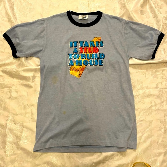 Vintage 70’s Ringer Tee - Picture 1 of 8